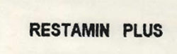 Restamin Plus Device mark 781208 Trademark