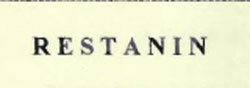Restanin Device mark 825296 Trademark