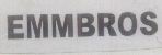 Emmbros (device Label) Device mark 1023381 Trademark