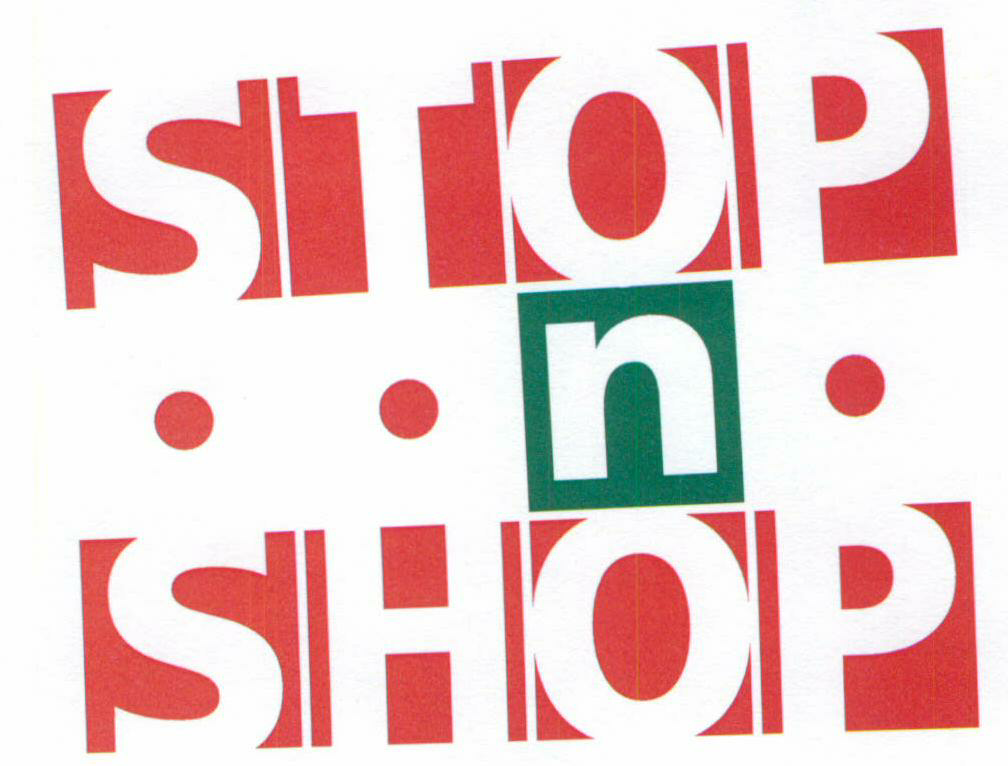 Stop N Shop (label) Device mark 1452146 Trademark