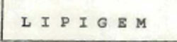 Lipigem Device mark 510688 Trademark