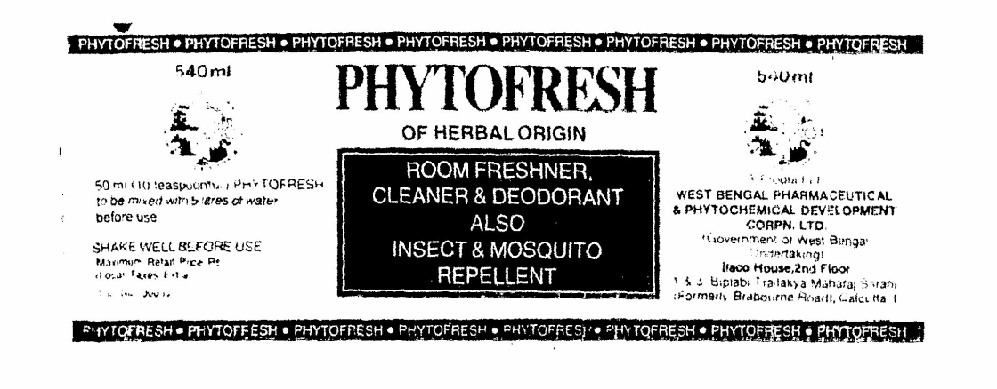 Phytofresh Device mark 556076 Trademark