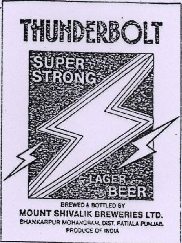 Thunderbolt (label) Device mark 432907 Trademark