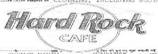 Hard Rock Cafe (label) Device mark 463243 Trademark
