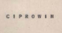 Ciprowin Device mark 523292 Trademark