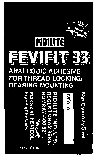 Fevifit 33 Device mark 705494 Trademark