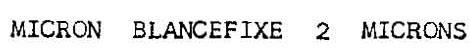 Micron Blancefixe 2 Microns Device mark 707258 Trademark