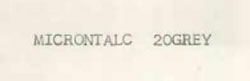 Microntalc 20grey Device mark 707265 Trademark
