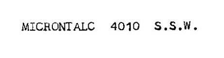 Microntalc 5030 Ctd Device mark 707286 Trademark