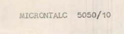Microntalc 5050/10 Device mark 707194 Trademark