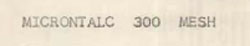 Microntalc 300 Mesh Device mark 707215 Trademark