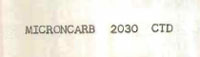 Microncarb 2030 Ctd Device mark 706410 Trademark
