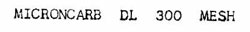 Microncarb Dl 300 Mesh Device mark 707240 Trademark