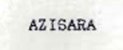 Azisara Device mark 722434 Trademark
