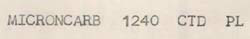 Microncarb 1240 Ctd Pl Device mark 706468 Trademark