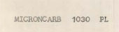 Microncarb 1030 Pl Device mark 721356 Trademark