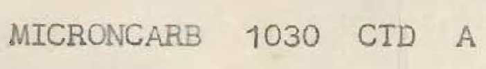 Microncarb 1030 Ctd A Device mark 706508 Trademark