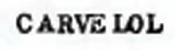 Carvelol Device mark 750777 Trademark