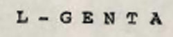 L-genta Device mark 667143 Trademark