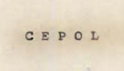 Cepol Device mark 721142 Trademark