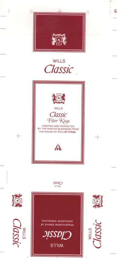 Wills Classic Device mark 810308 Trademark