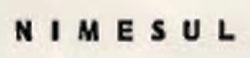 N I M E S U L Device mark 681855 Trademark