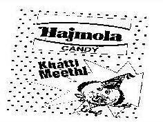 Hajmola Candy (label) Device mark 810786 Trademark
