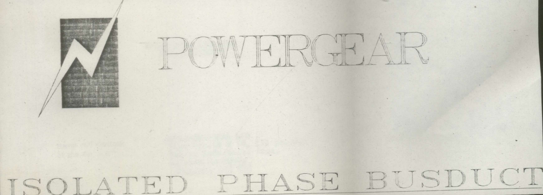 Powergear Isolated Phase Busduct Device mark 756381 Trademark