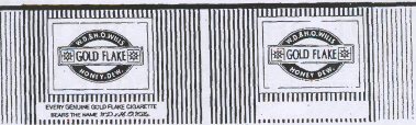 Gold Flake (label) Device mark 757101 Trademark