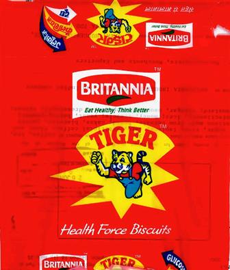 Britannia Tiger (device Of Tiger) (label) Device mark 756238 Trademark