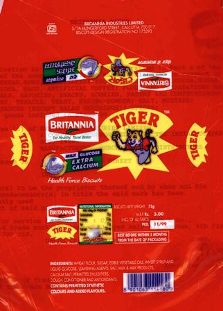Tiger (label) Device mark 885855 Trademark
