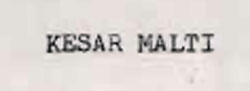 Kesar Malti Device mark 846838 Trademark