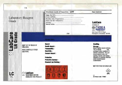 Labcare Lr Grade Label Device mark 976084 Trademark