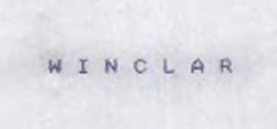 W I N C L A R Device mark 1037071 Trademark