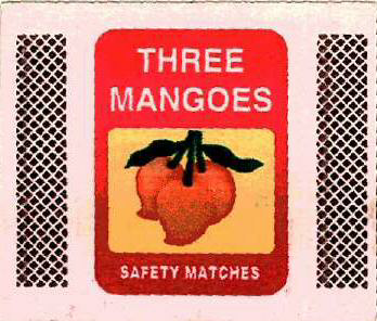 Three Mangoes Device mark 997358 Trademark