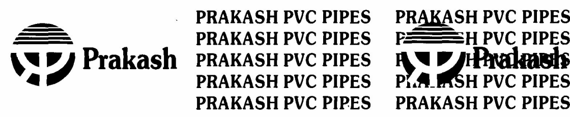 Prakash Pvc Pipes (label) Device mark 783208 Trademark