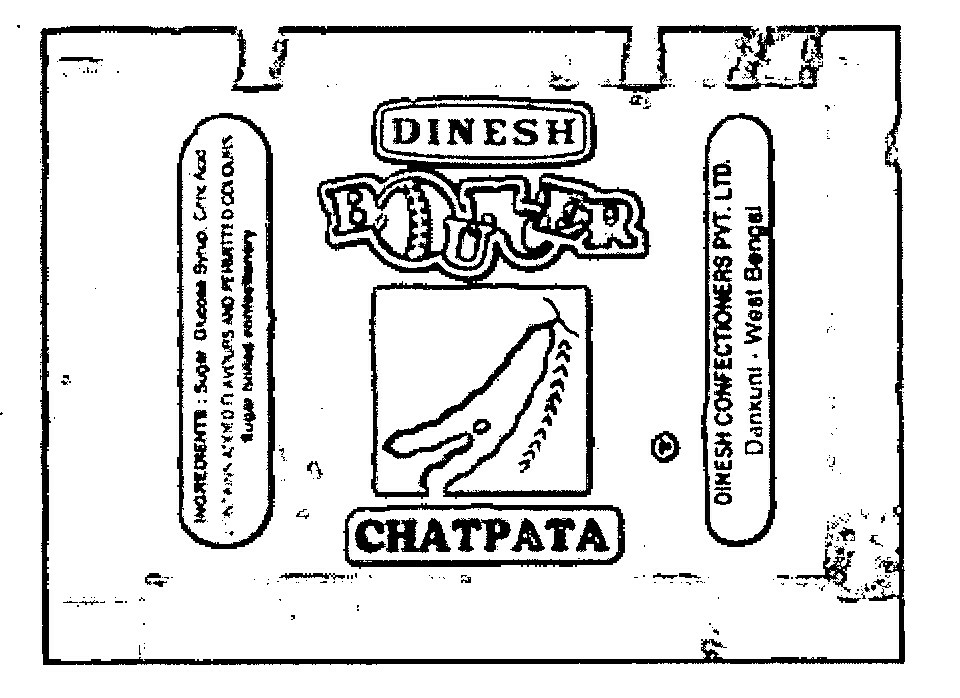 Dinesh Bouncer Chatpata Device mark 1082071 Trademark