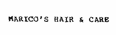 Maricos Hair & Care Device mark 769723 Trademark