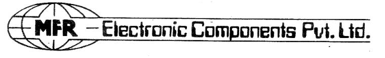 Mfr - Electronic Components Pvt.ltd. (logo) Device mark 1292128 Trademark