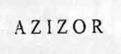 Azizor Device mark 860703 Trademark