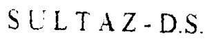S U L T A Z - D.s. Device mark 860737 Trademark