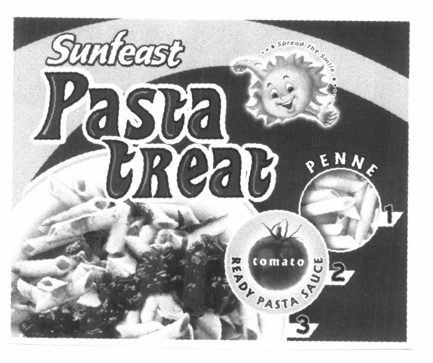 Sunfeast Pasta Treat Label Device mark 1320758 Trademark