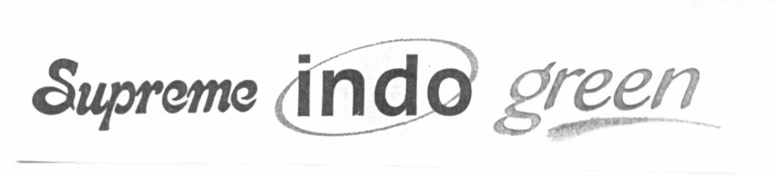 Supreme Indo Green (device) Device mark 1320636 Trademark