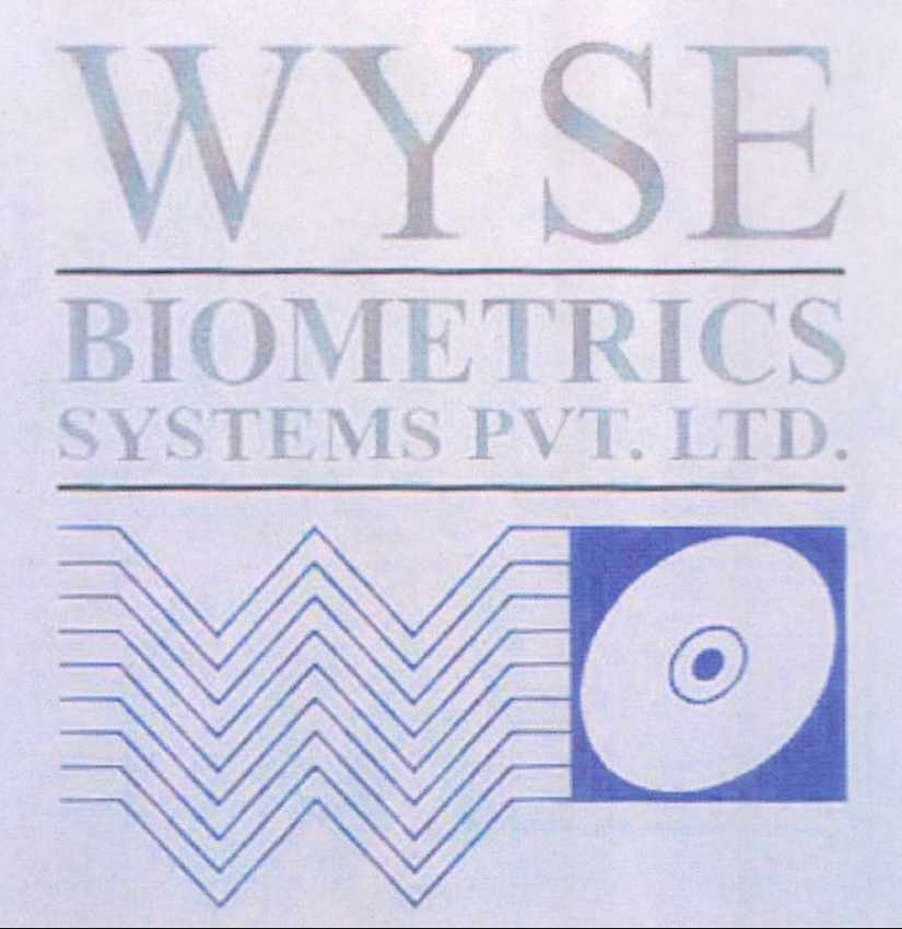 Wyse Biometrics Systems Pvt. Ltd. (computer Cd Device) Device mark 1215915 Trademark