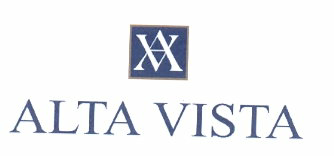 Alta Vista ( Monogram) Device mark 1320349 Trademark