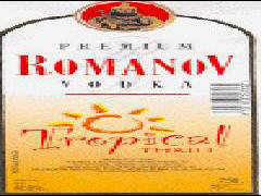 Romanov (label) Vodka Device mark 1267074 Trademark