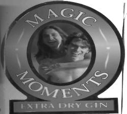 Magic Moments Extra Dry Gin Device mark 1281760 Trademark