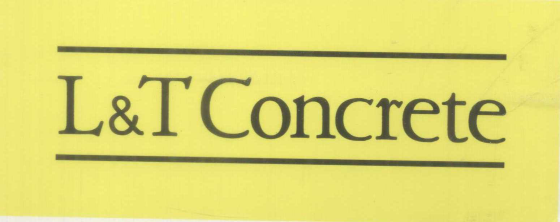 L&t Concrete Device mark 1366827 Trademark