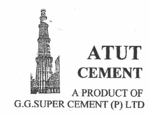 Atut Cement, Device Of Qutb Minar Device mark 1327116 Trademark
