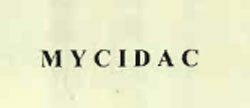 Mycidac Device mark 977982 Trademark